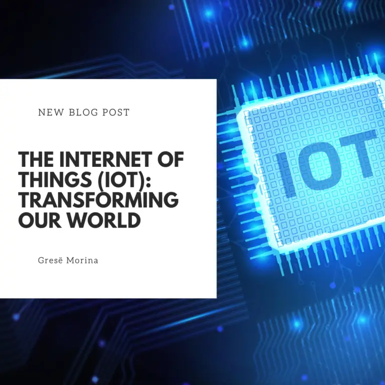 The Internet of Things (IoT): Transforming Our World